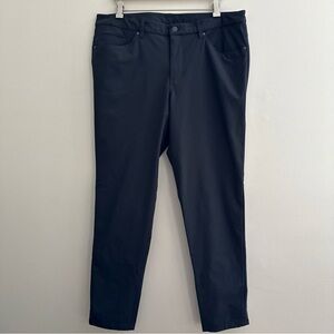 Lululemon Commission Pants Men’s Size 36 X 32 Slim Warpstreme Obsidian